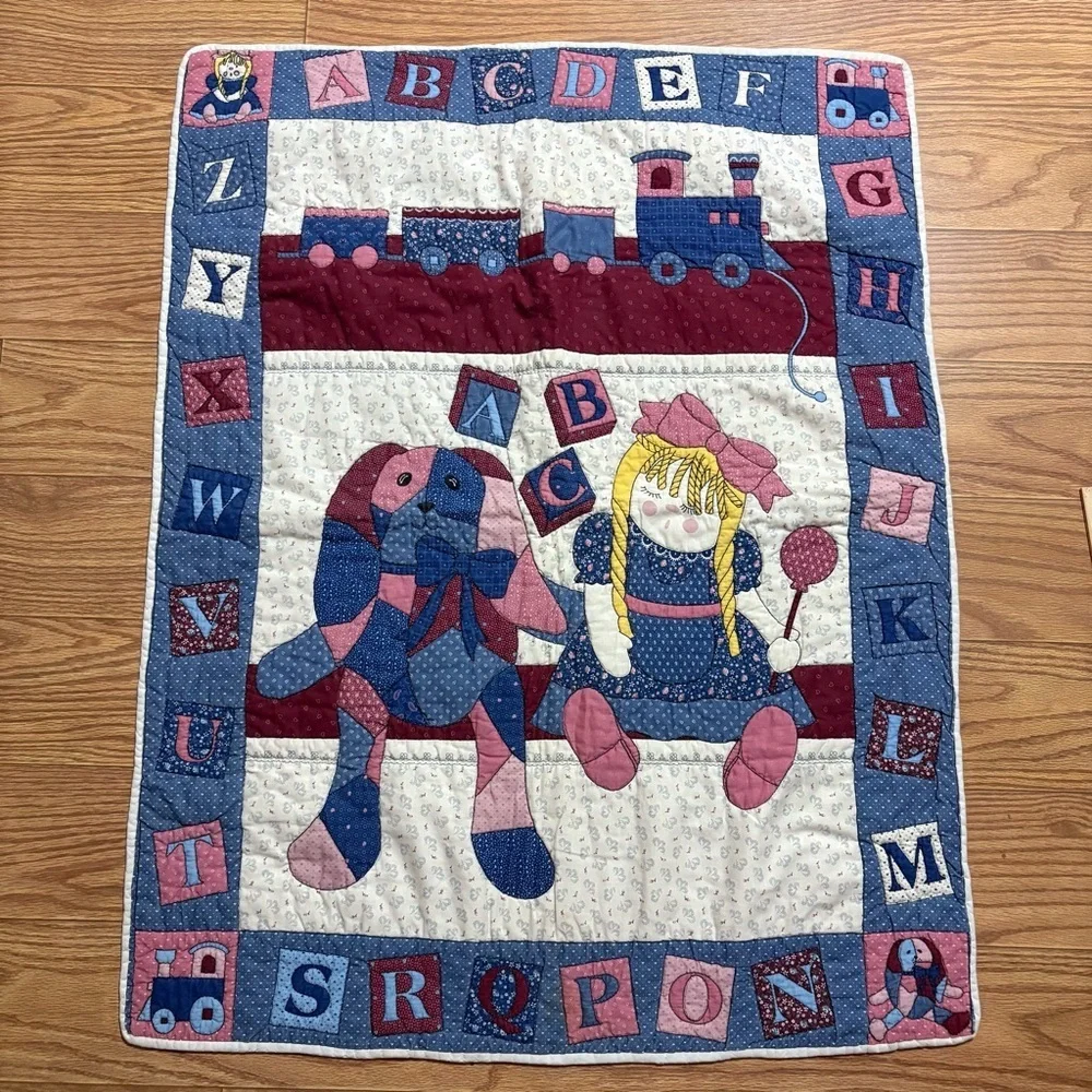 Vintage ABC Quilt
